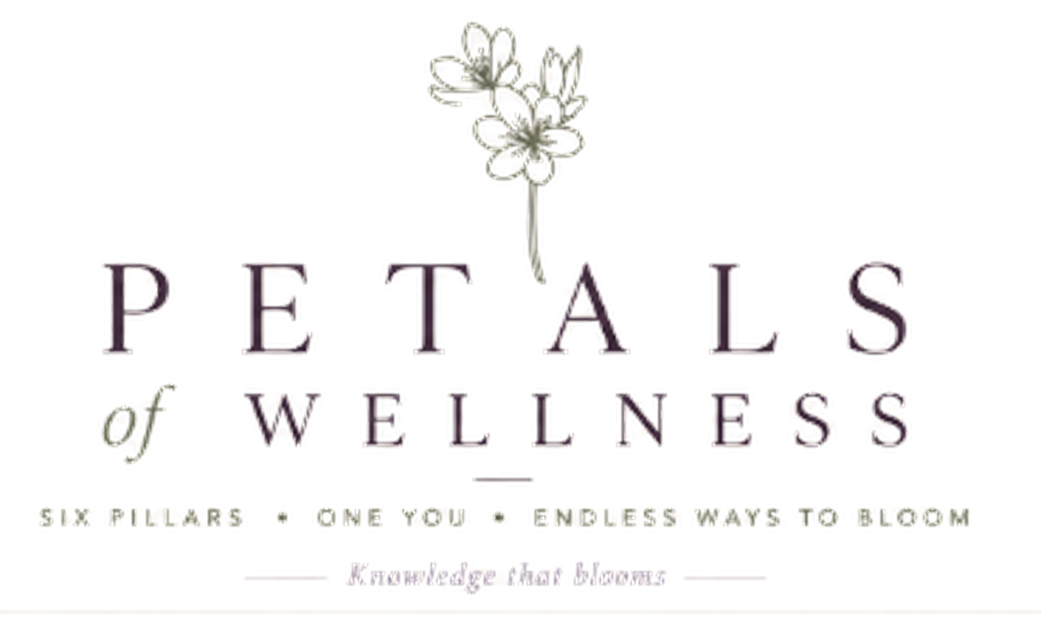 Petals of Wellness — Six Pillars, One You, Endless Ways to Bloom
